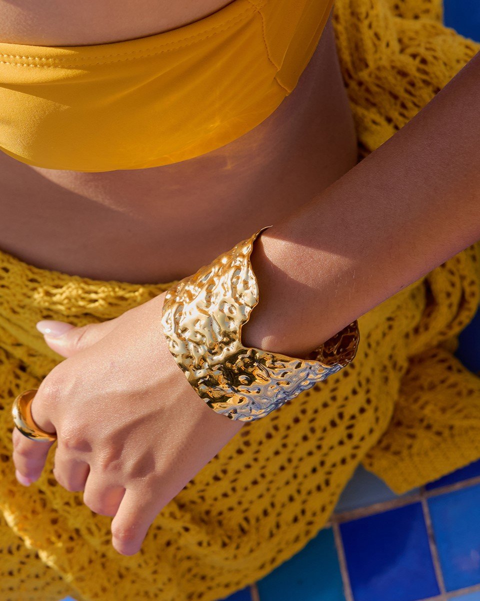 Aurelia Etched Cuff