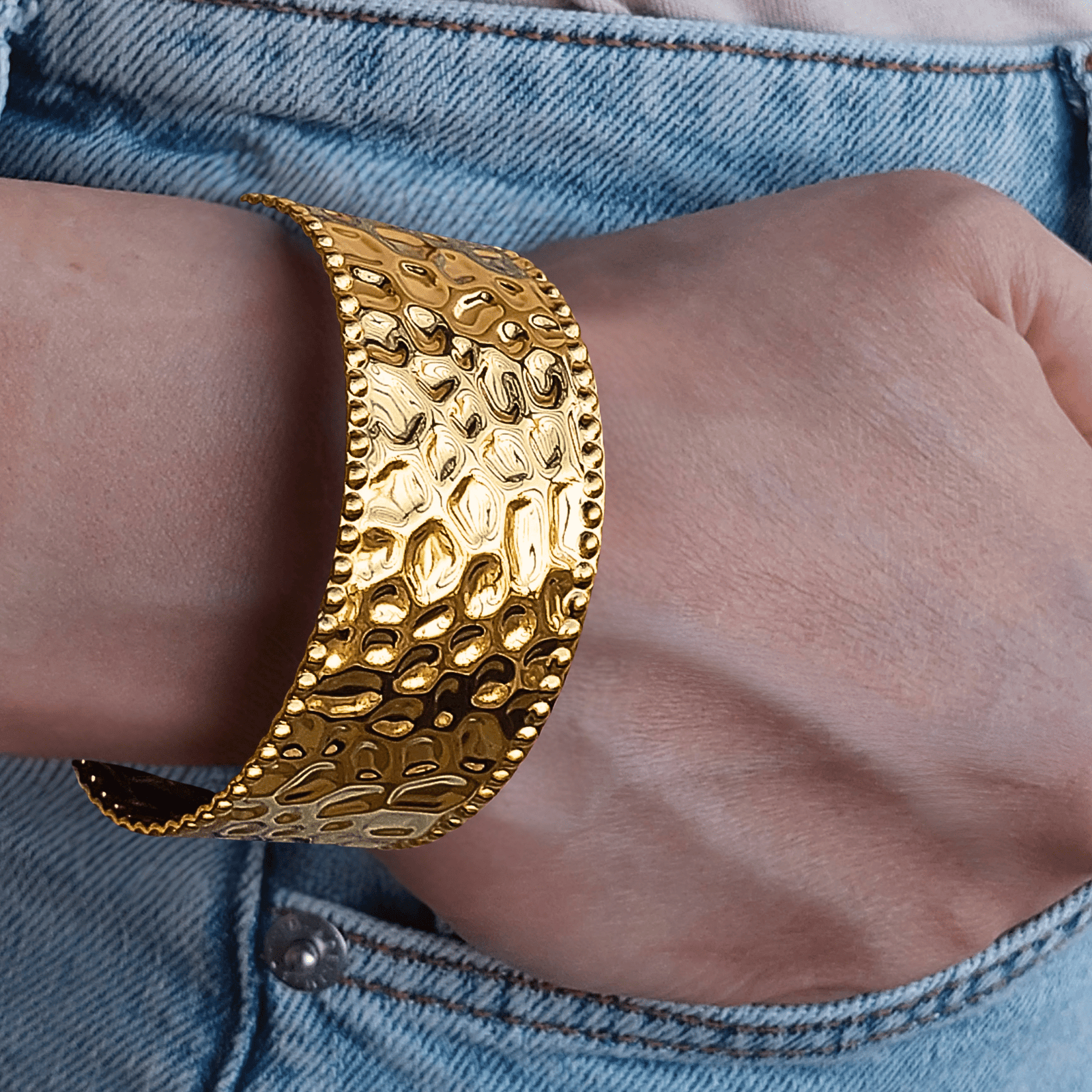 trama d’oro cuff