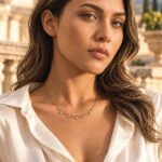 Aurevia Necklace Portrait on Model