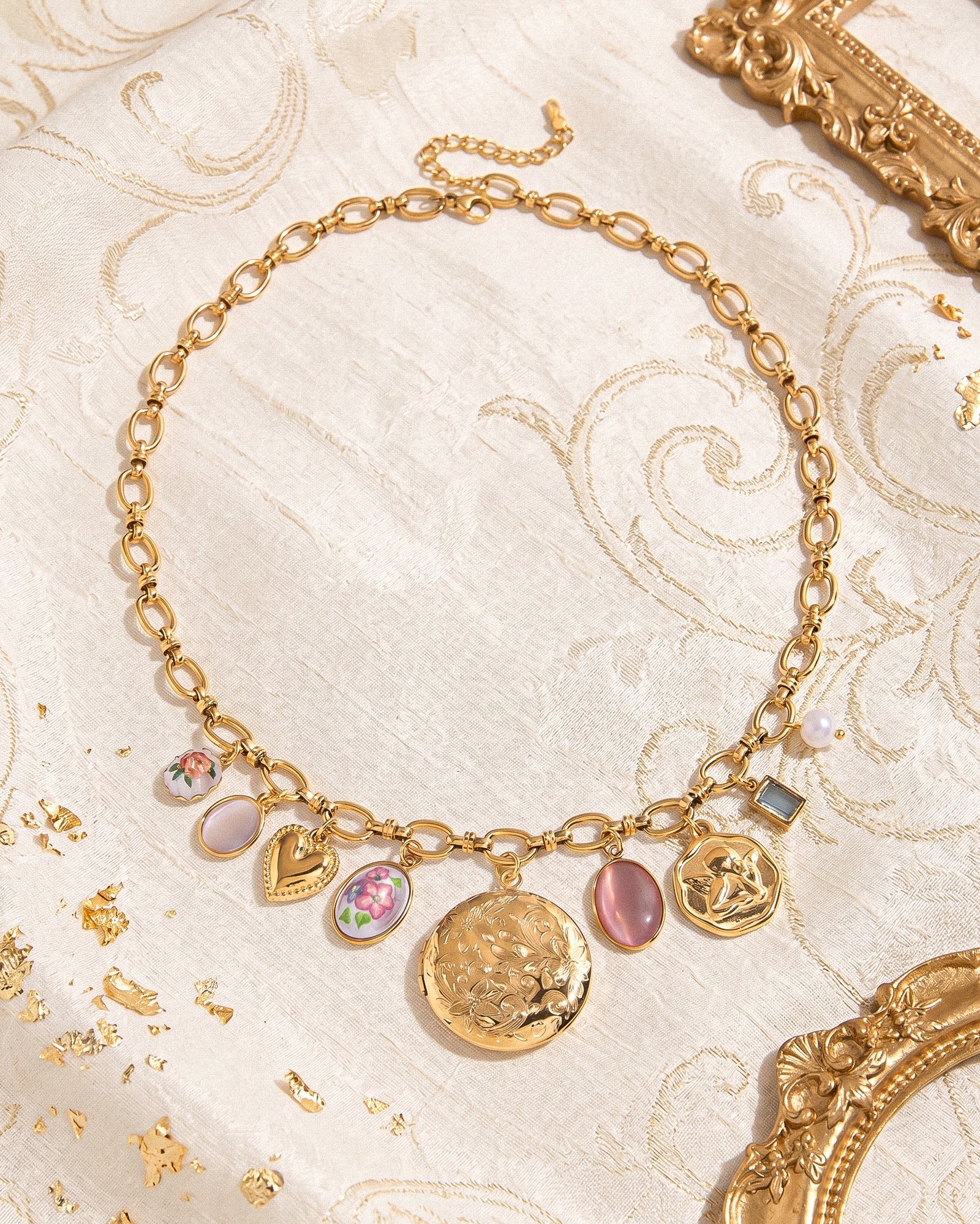 BrillaViva Charm Necklaces – Styled Group Image