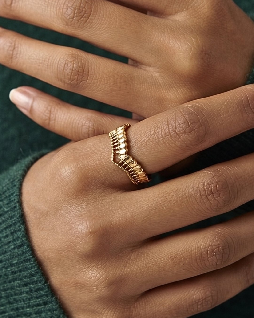 Corona Guerriera Ring