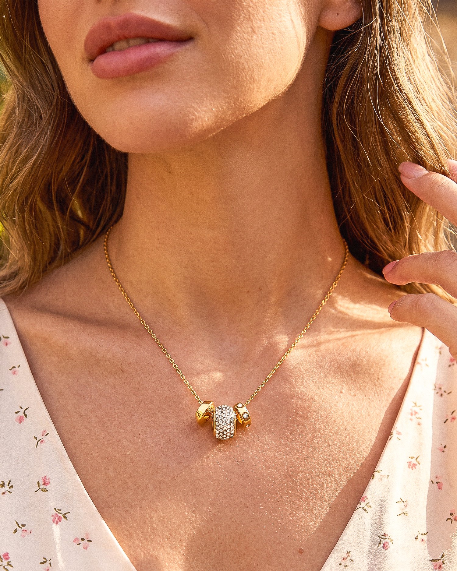Trio di Splendore Necklace