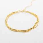 fili di tre bracelet 