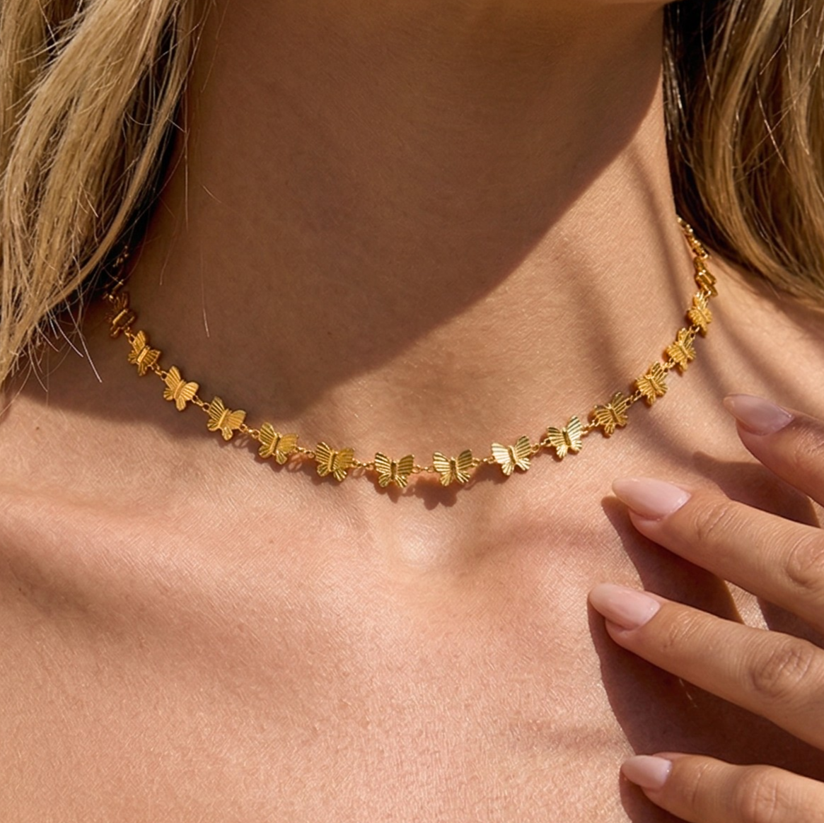 Butterfly Charm Necklace