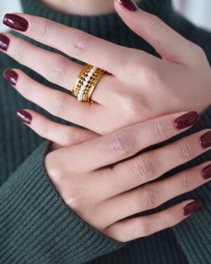 Lunaria Pearl Ring