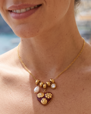 Cuore Fiorito Necklace