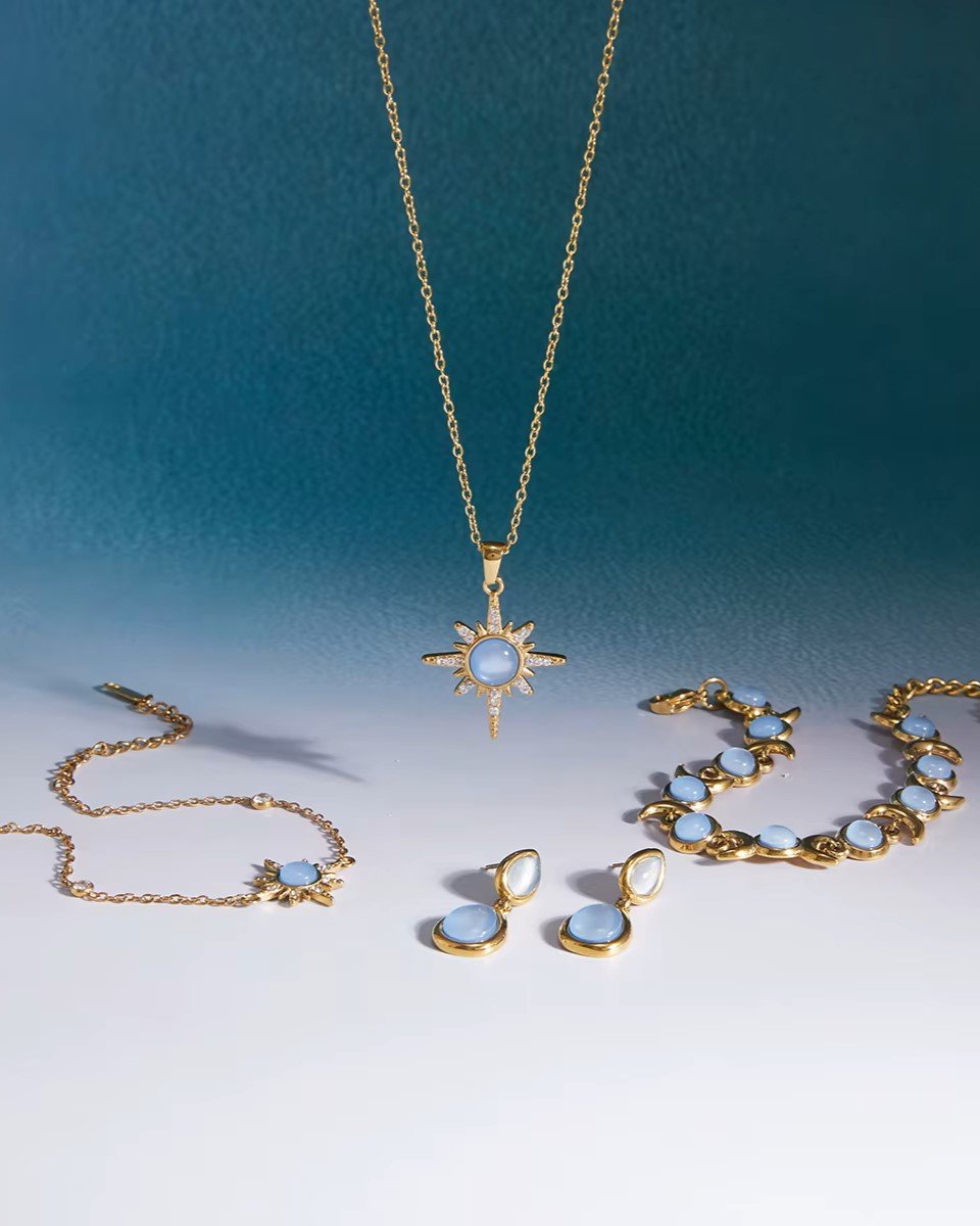 Celeste Blu Set