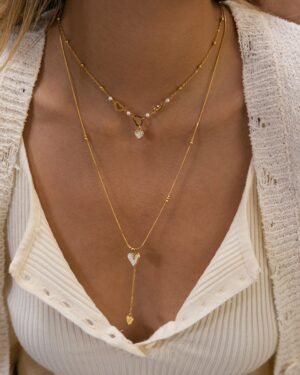 Cuore Doppio Necklace