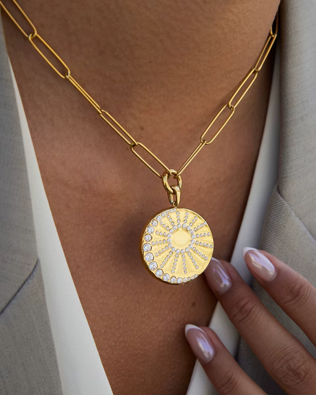Sole Cristallo Necklace