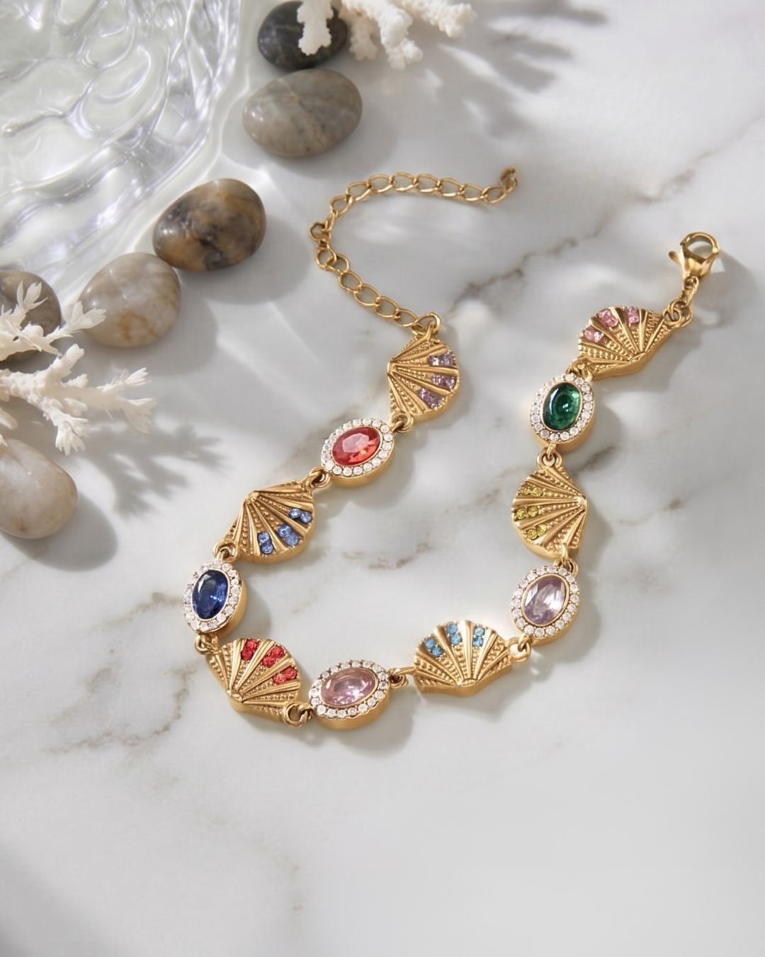 Conchiglie di Colore Bracelet