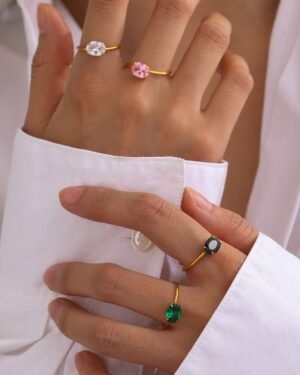 Gemme Ovali Rings
