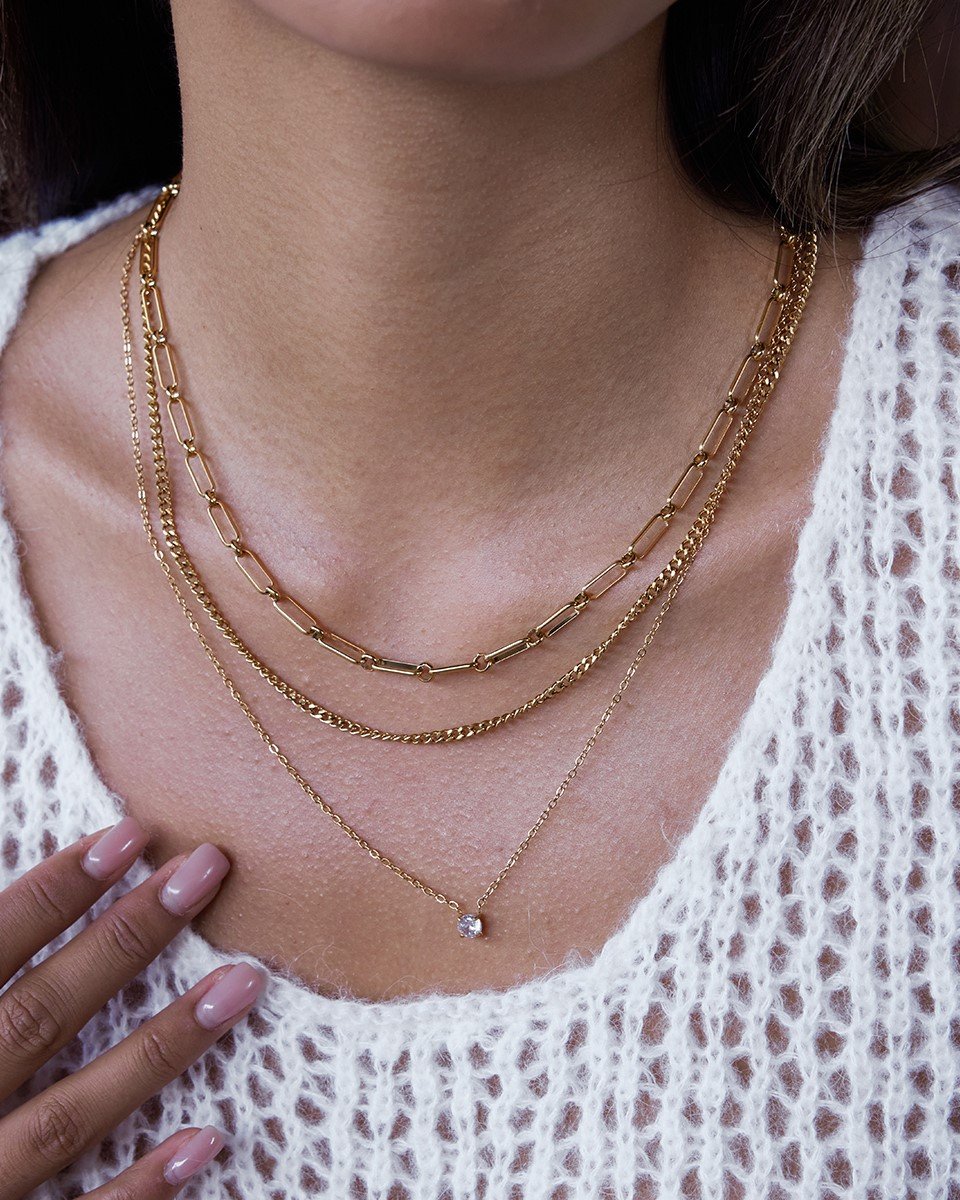 Strati Cristallo Necklace