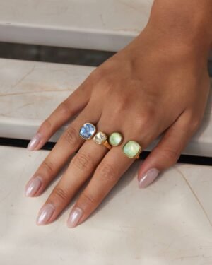 Doppia Gemma Rings