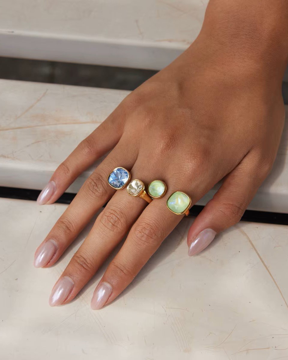 Doppia Gemma Rings