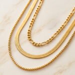 Elvara Necklace displayed on a clean luxury background